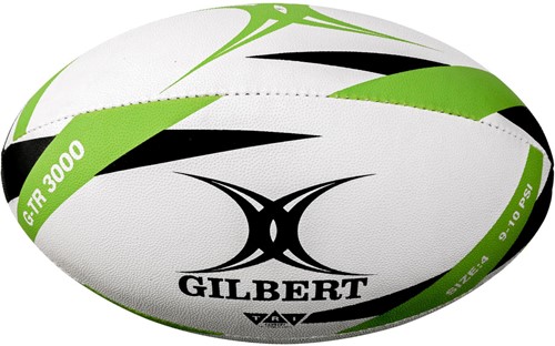 Gilbert Rugbybal G-TR3000 Groen - Maat 4 (30)