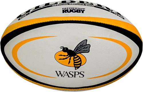 Gilbert Rugbybal Replica Wasps - Maat 4