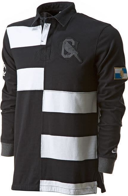 snijder Ellendig Hardheid nike Old School Rugby shirt black/white banner