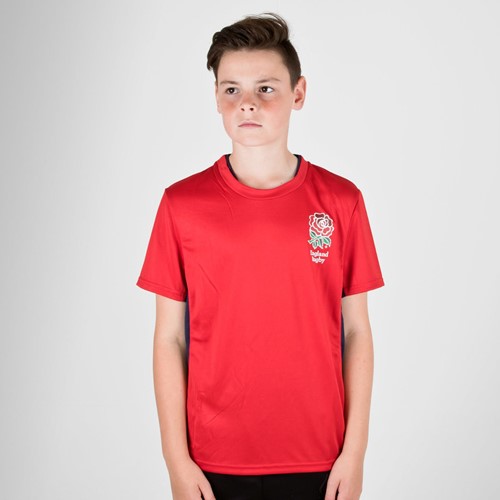 Engeland T-shirt rood kids