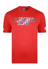 Canterbury T-shirt World Cup 2015 kids  Rood - 140
