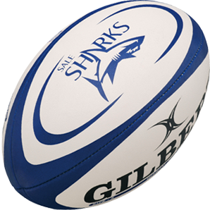 Gilbert Rugbybal Replica verkoop haaien maat 5