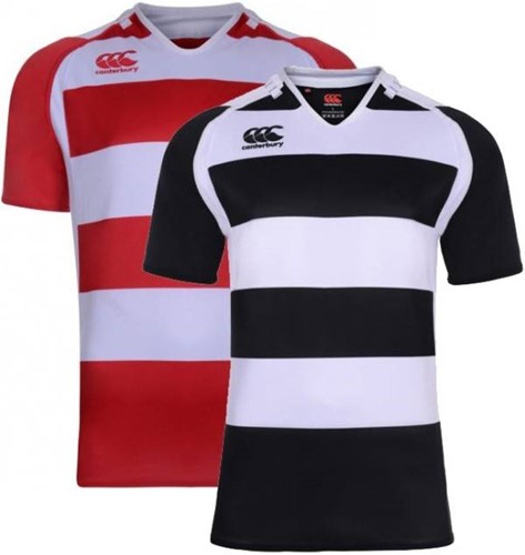 Canterbury Rugbyshirt challenge hooped
