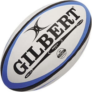 Gilbert Rugbybal Match Omega Blauw - Maat 5